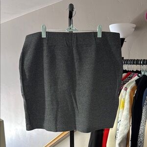 J. Jill Gray Mini Pencil Skirt Work